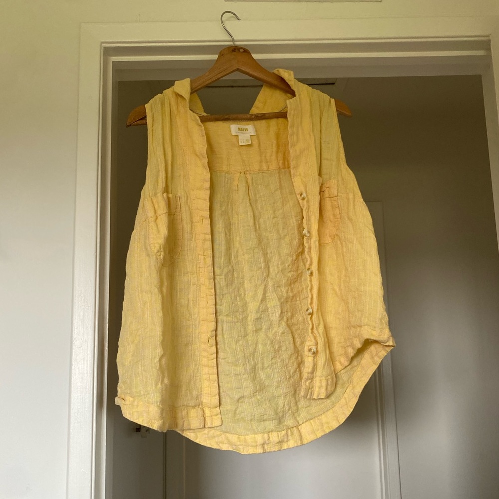 Anthropologie Button Down Vest
